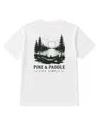 Pine & Paddle Canoe Tee view 1