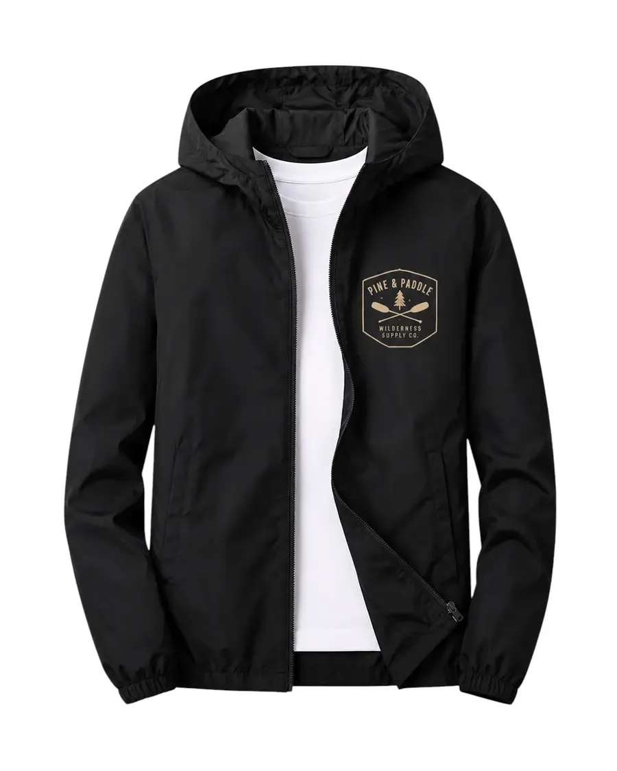Pine & Paddle Lakeside Windbreaker Jackets & Vests — Pine & Paddle
