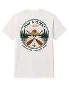 Pine & Paddle “Crossed Paddles” Heavyweight Tee view 1