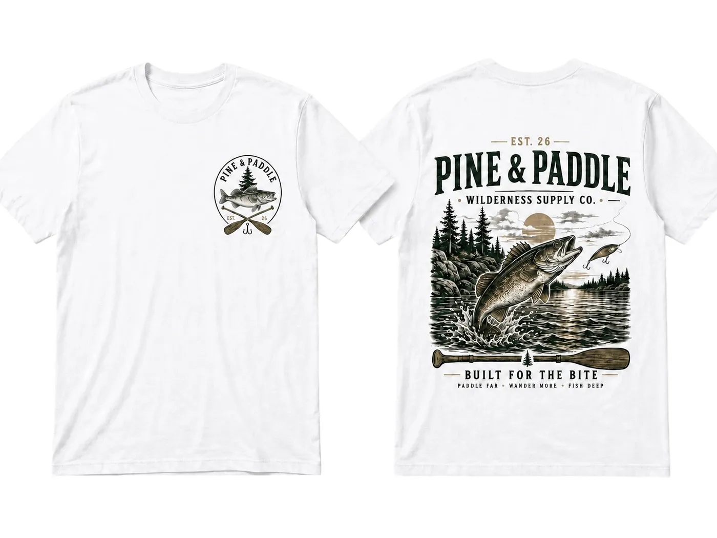 Built for the Bite — Walleye Tee