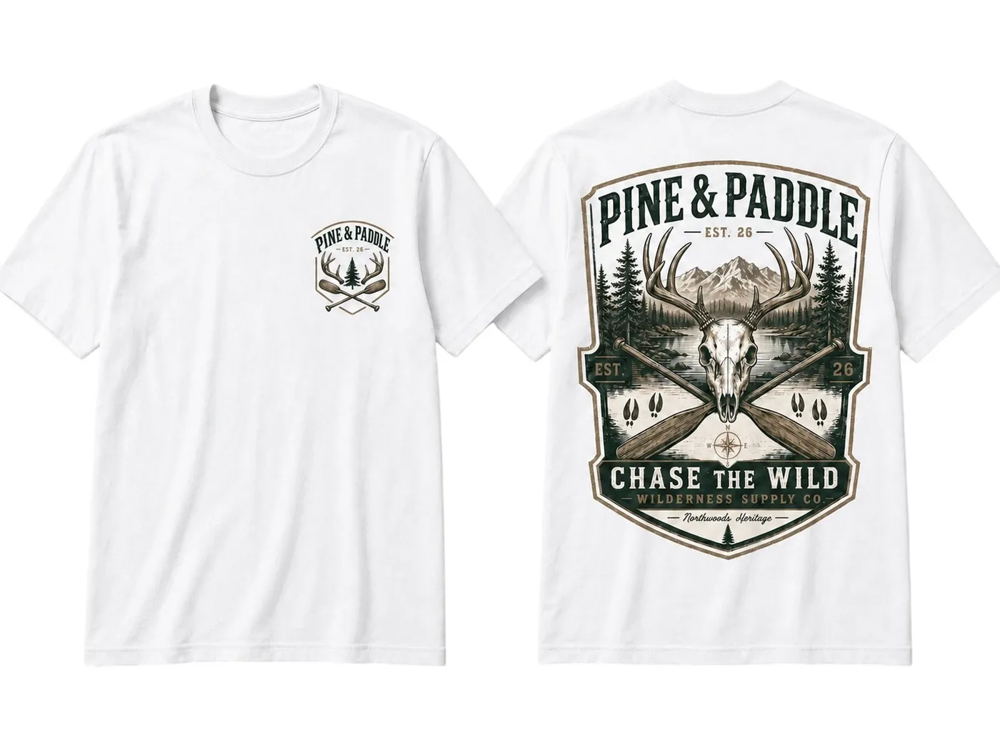 Chase the Wild — European Mount Tee