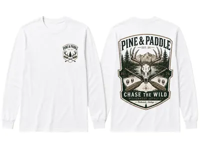 Chase the Wild Long Sleeve Long Sleeves — Pine & Paddle