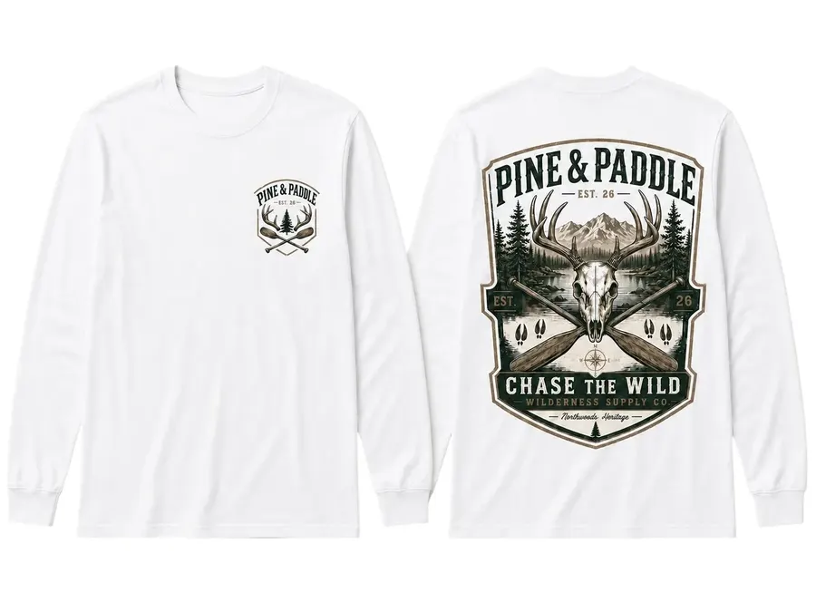 Chase the Wild Long Sleeve Long Sleeves — Pine & Paddle