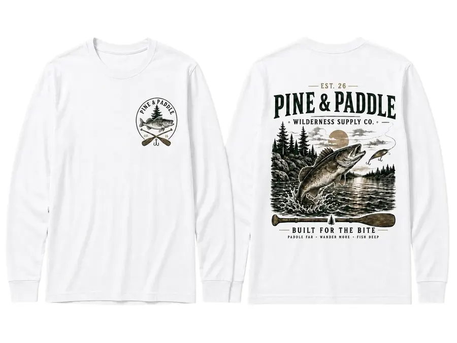Built for the Bite Long Sleeve Long Sleeves — Pine & Paddle