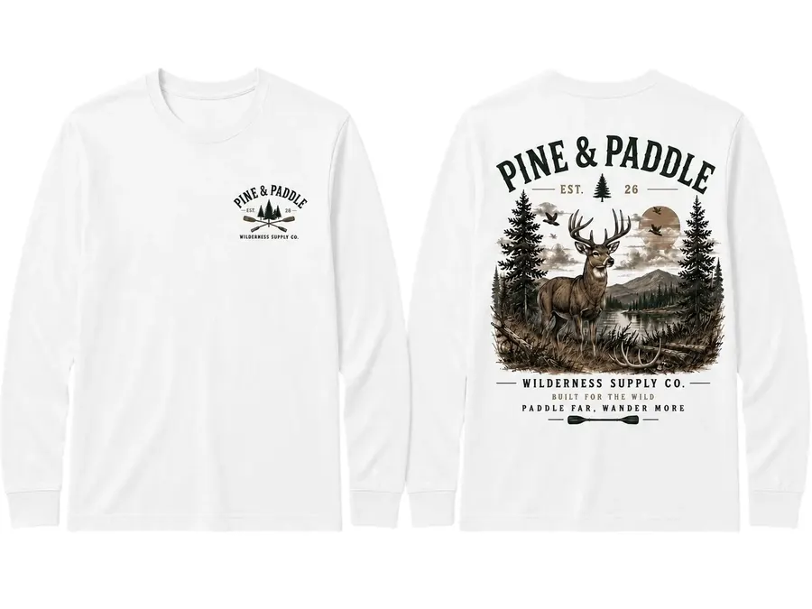 Built for the Wild Long Sleeve Long Sleeves — Pine & Paddle