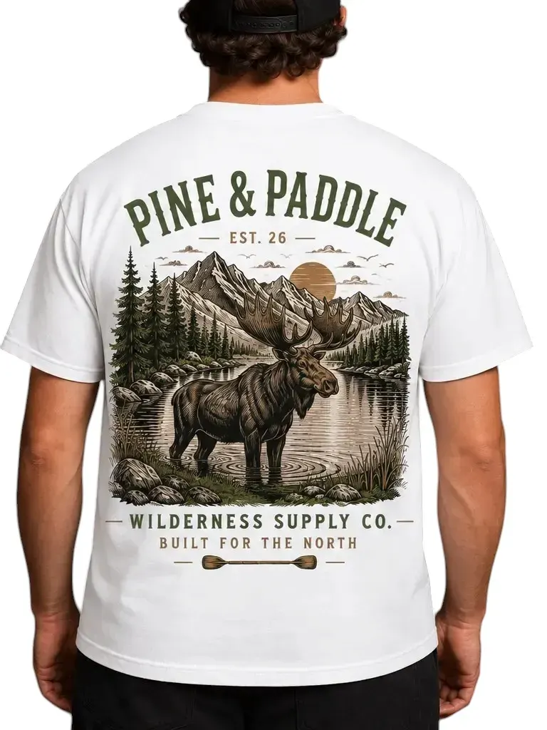 Bull Moose Tee T-Shirts — Pine & Paddle
