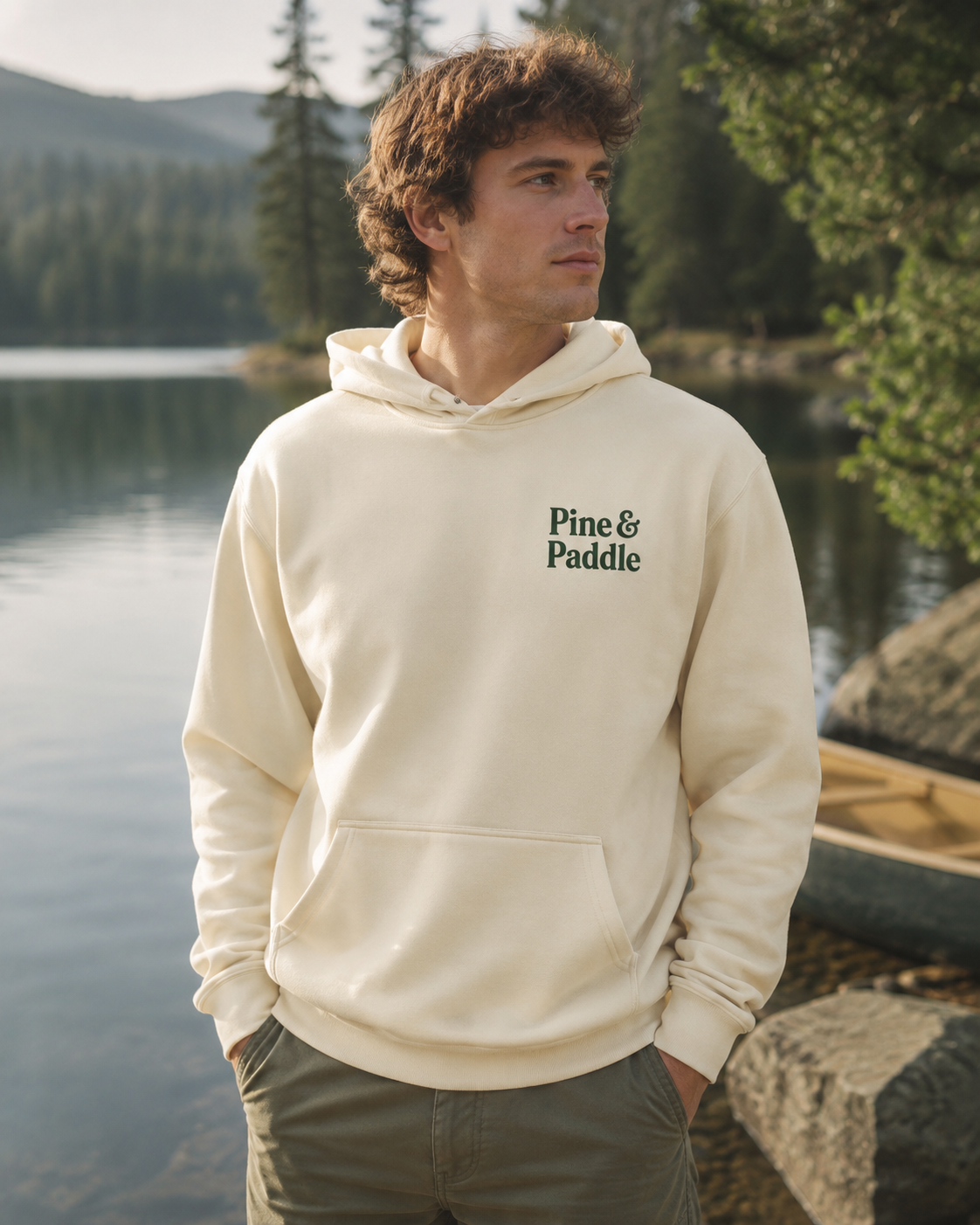 Pine & Paddle “Crossed Paddles” Heavyweight Sweatshirt view 4