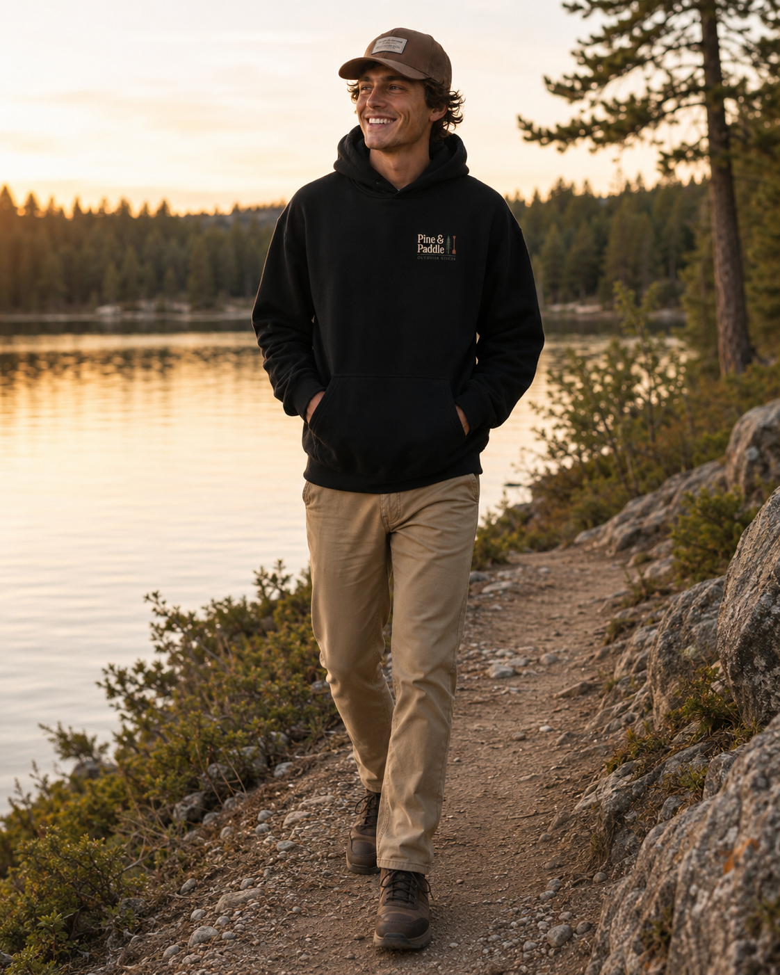 Pine & Paddle “Angler Series” Heavyweight Sweatshirt view 2