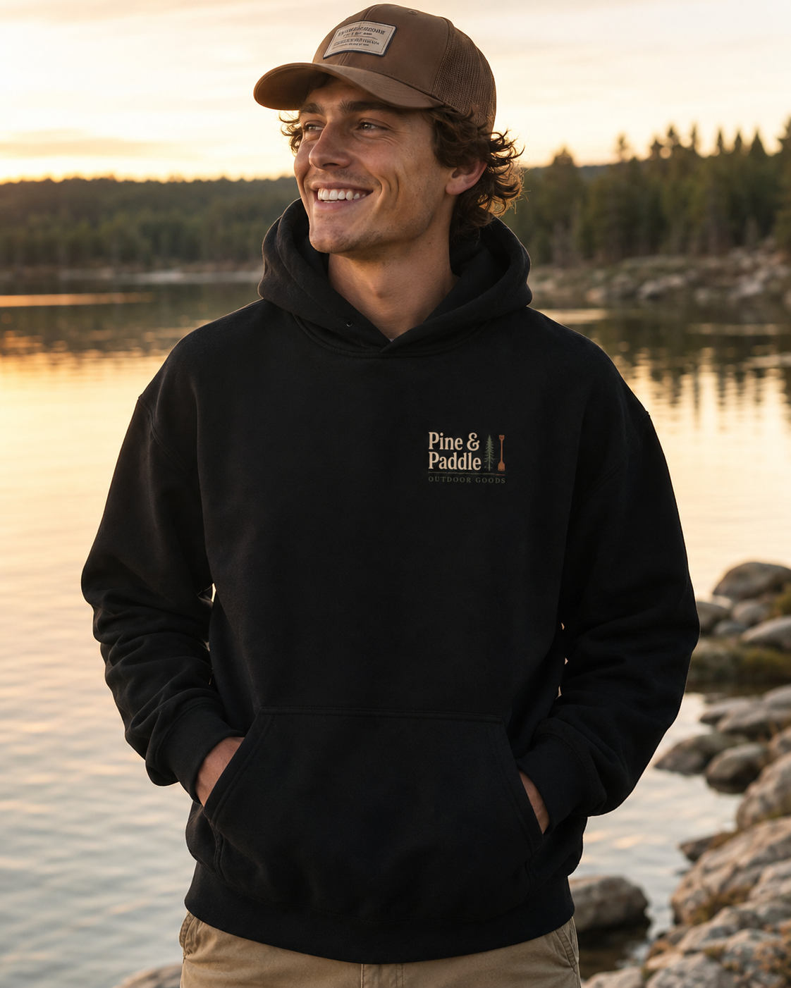 Pine & Paddle “Angler Series” Heavyweight Sweatshirt view 4