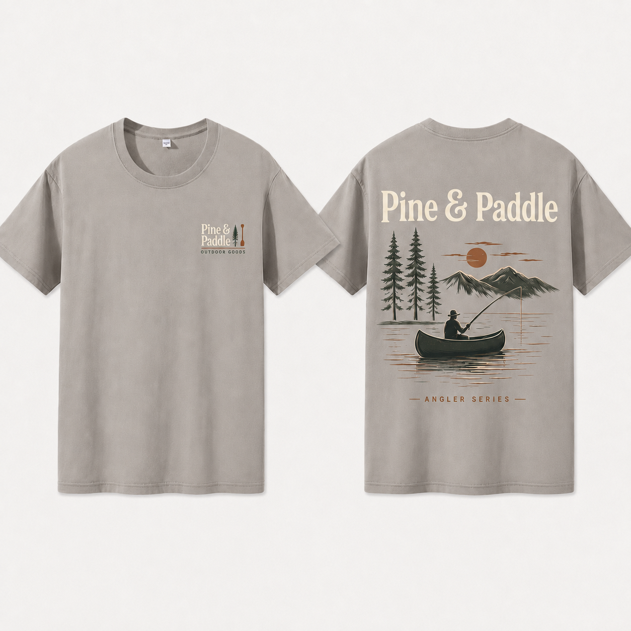 Pine & Paddle — Angler Series Tee view 6
